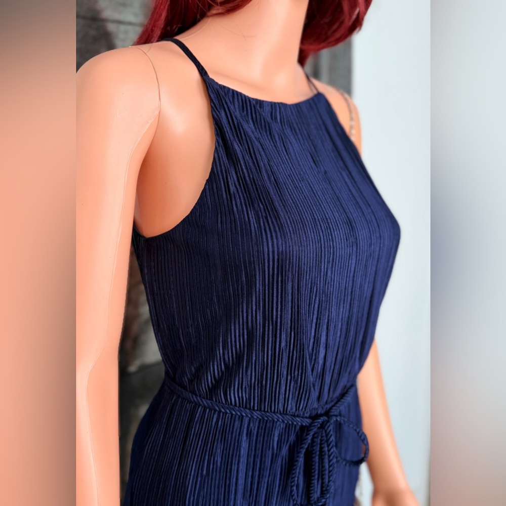New York & Company Dark Blue Dress - Picture 4 of 12